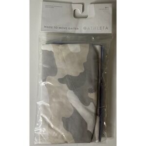 Athleta Made to Move Gaiter Face Covering 2 Pack M/L Camo Lavender Outdoor Gym